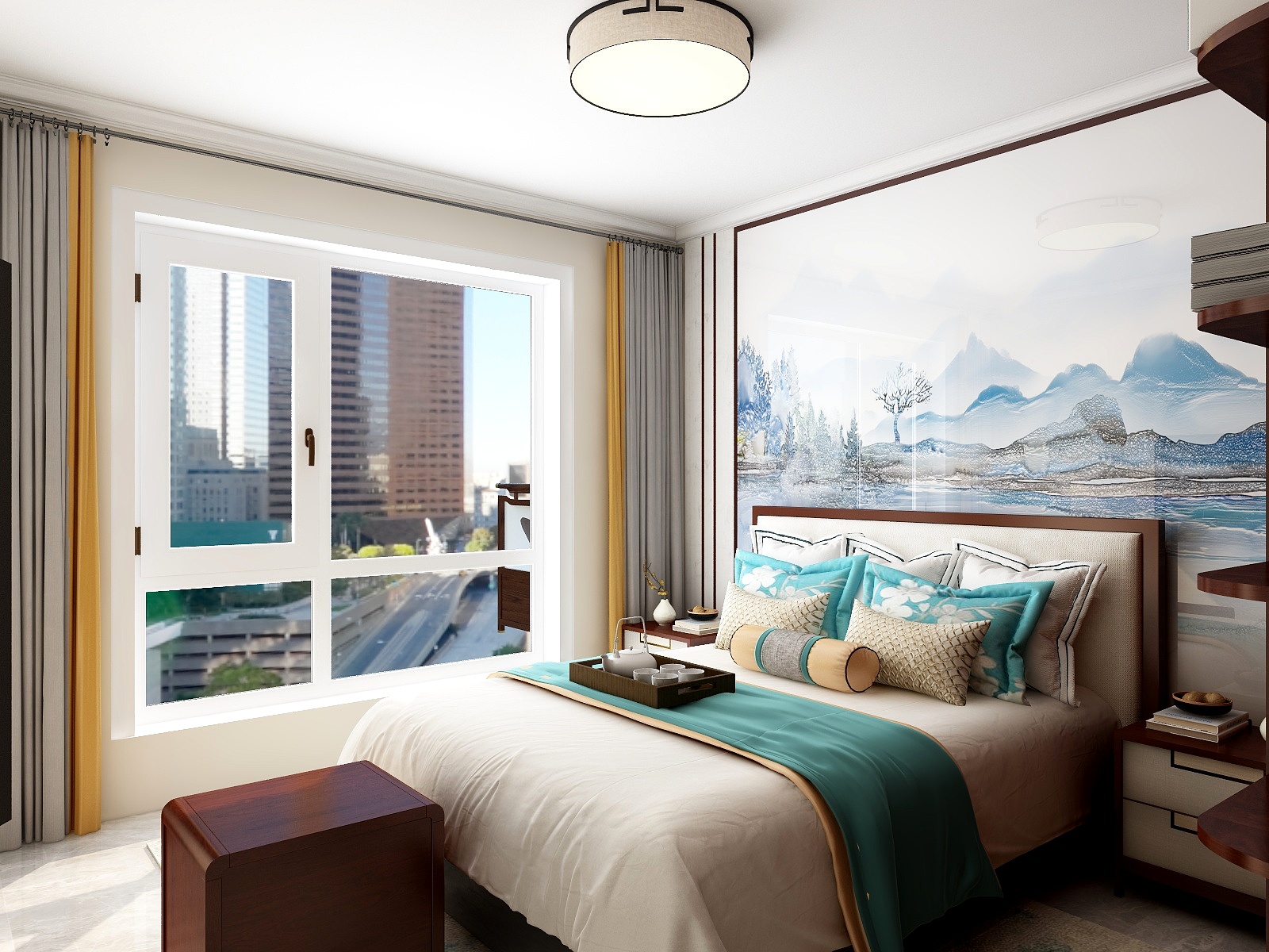 青音设计-海岸风情dwg-装修设计方案