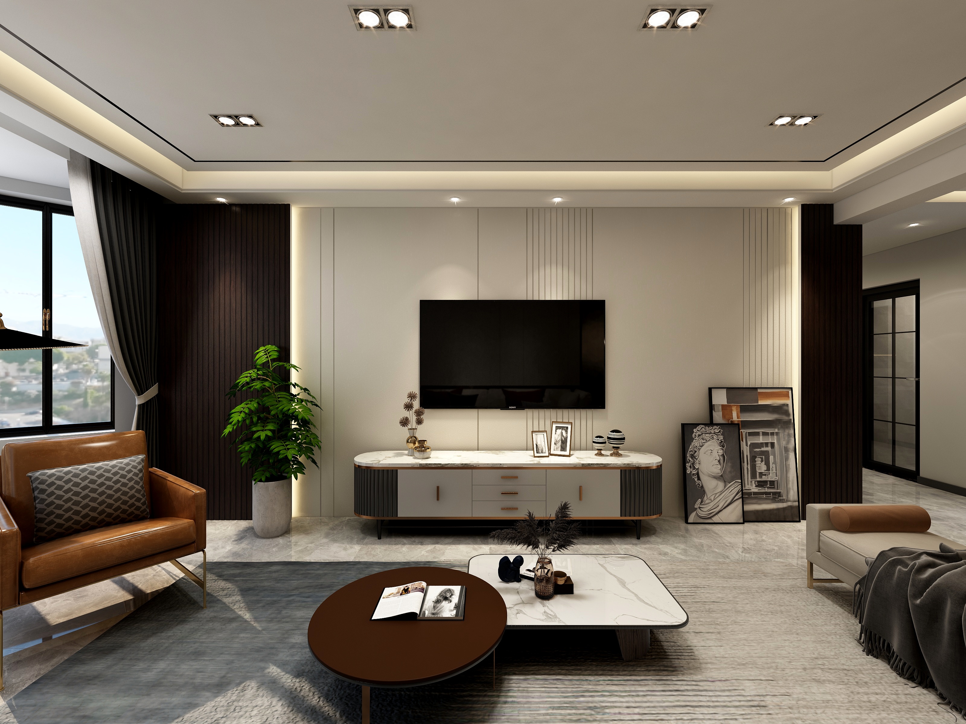 牛华-现代简约装修效果图