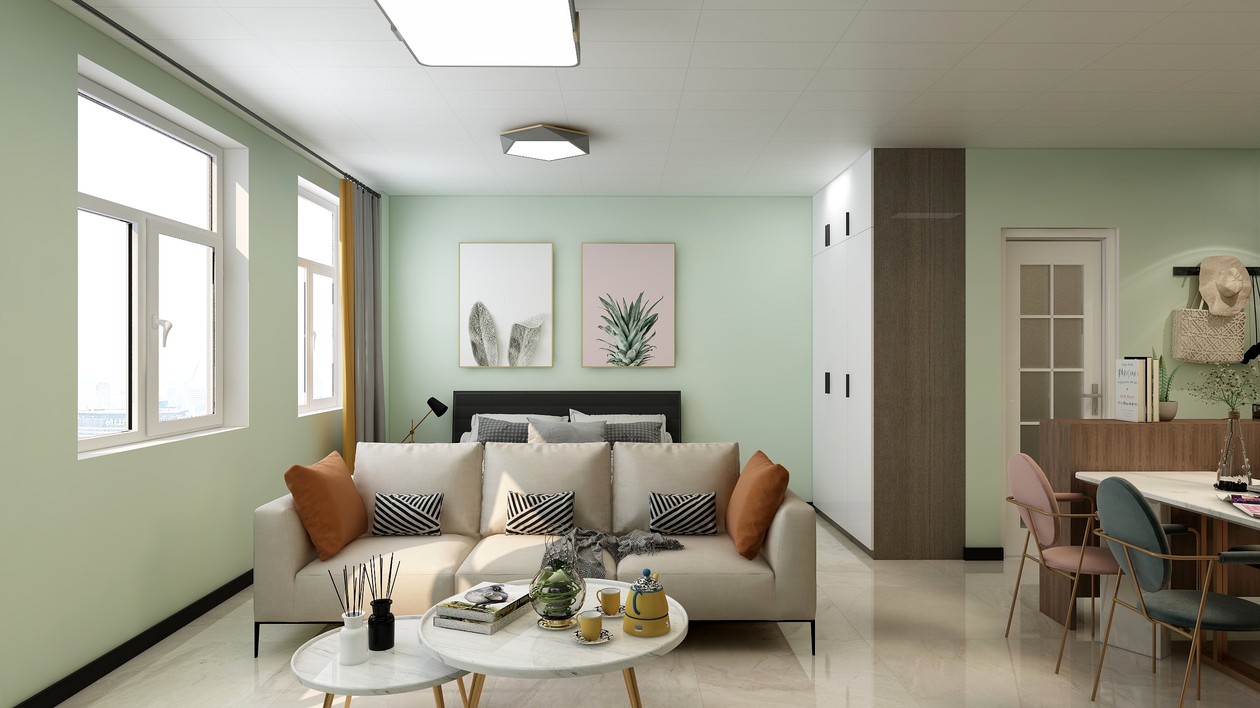 米米出品-维多利公寓-装修设计方案