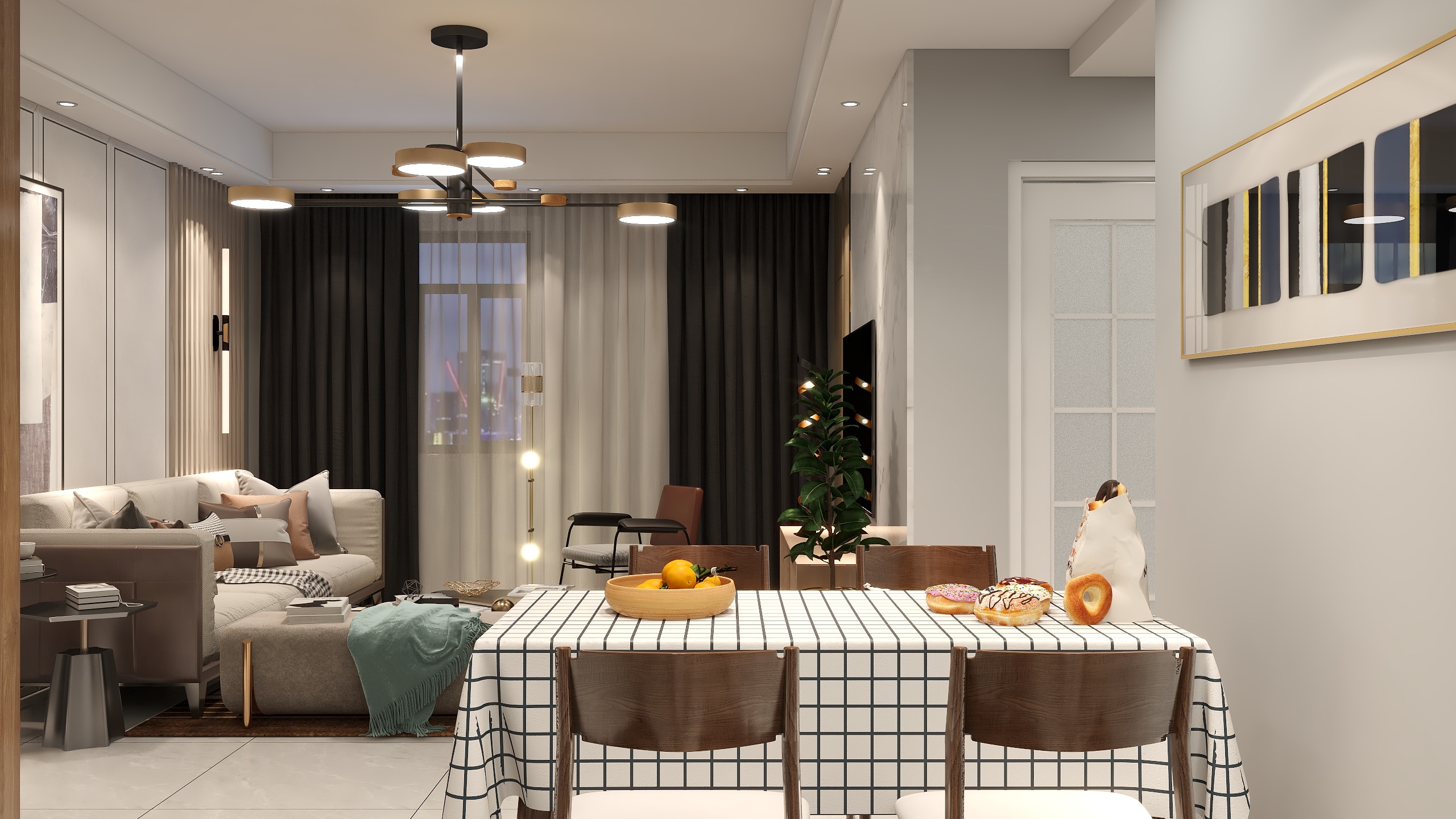 M设计室-东辰心语-装修设计方案