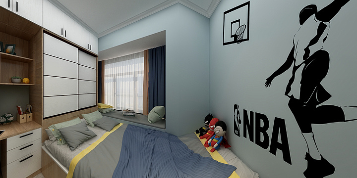 画3D使我快乐-乾坤国际16-1801方案二-装修设计方案