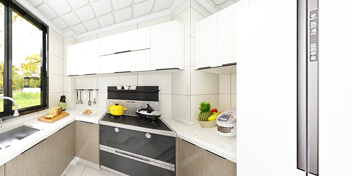 百得橱柜设计师郭阳莲-邵东御府6栋2单元2105-装修设计方案