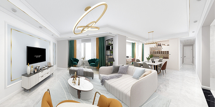 錦蓦鸢-宗申金蓝湾-装修设计方案