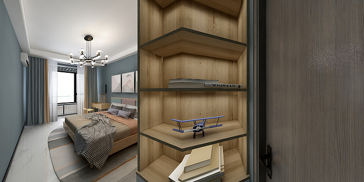 九天装饰髦髦-御水园孙先生宅邸-装修设计方案