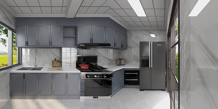 曹晓路-宜章彭总溪湖家园厨柜-装修设计方案