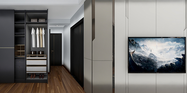 华浔章鱼哥-万达御府BI-302-装修设计方案