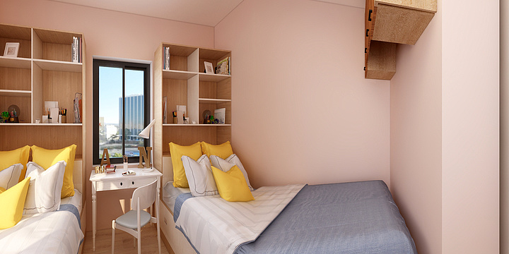 家空间设计K-合阳小区1701-装修设计方案