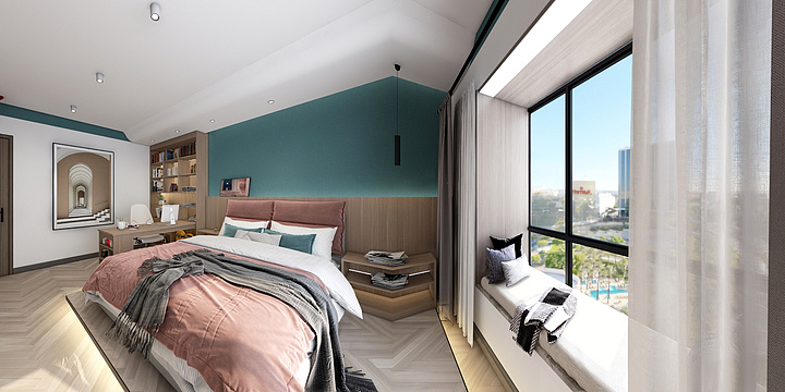 BondR-现代卧室-装修设计方案