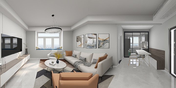 川古设计工作室-御景国际-装修设计方案