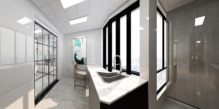 汉中设计师阿斌-朋鹰紫城-装修设计方案