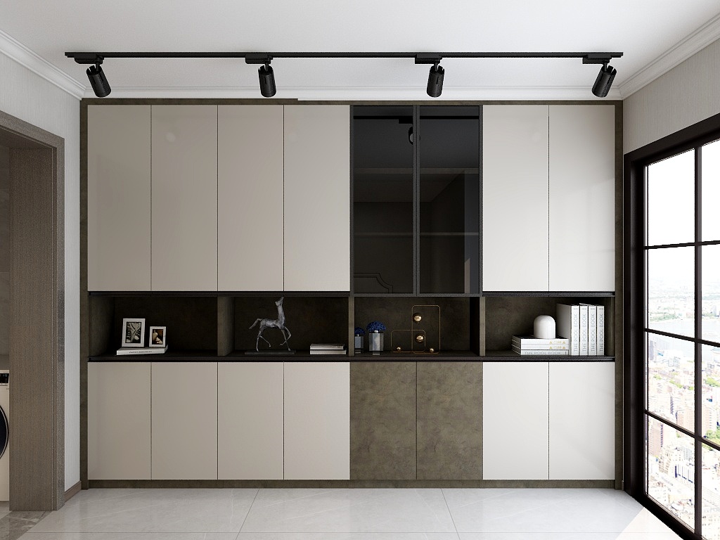 唐帅lOiZ-天山熙湖朱女士书房-装修设计方案