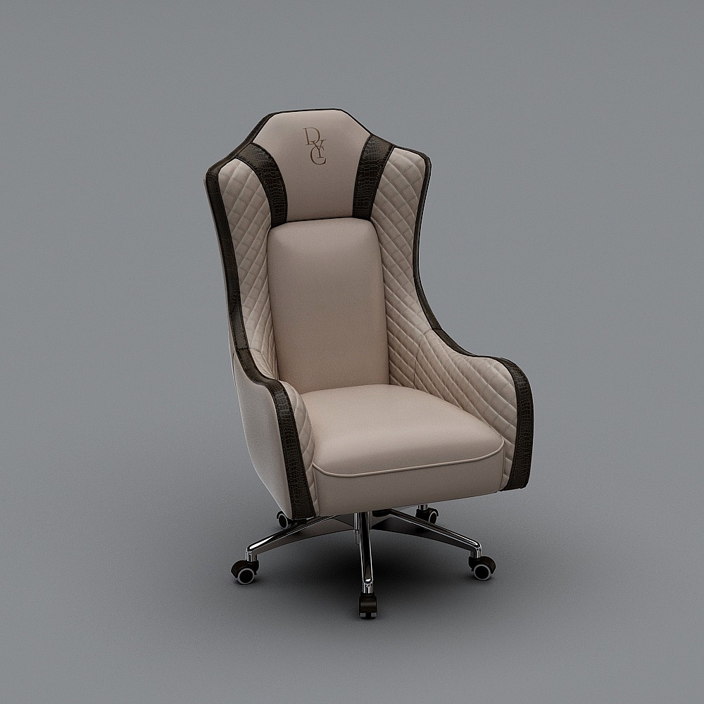 DYC-01办公椅3D模型