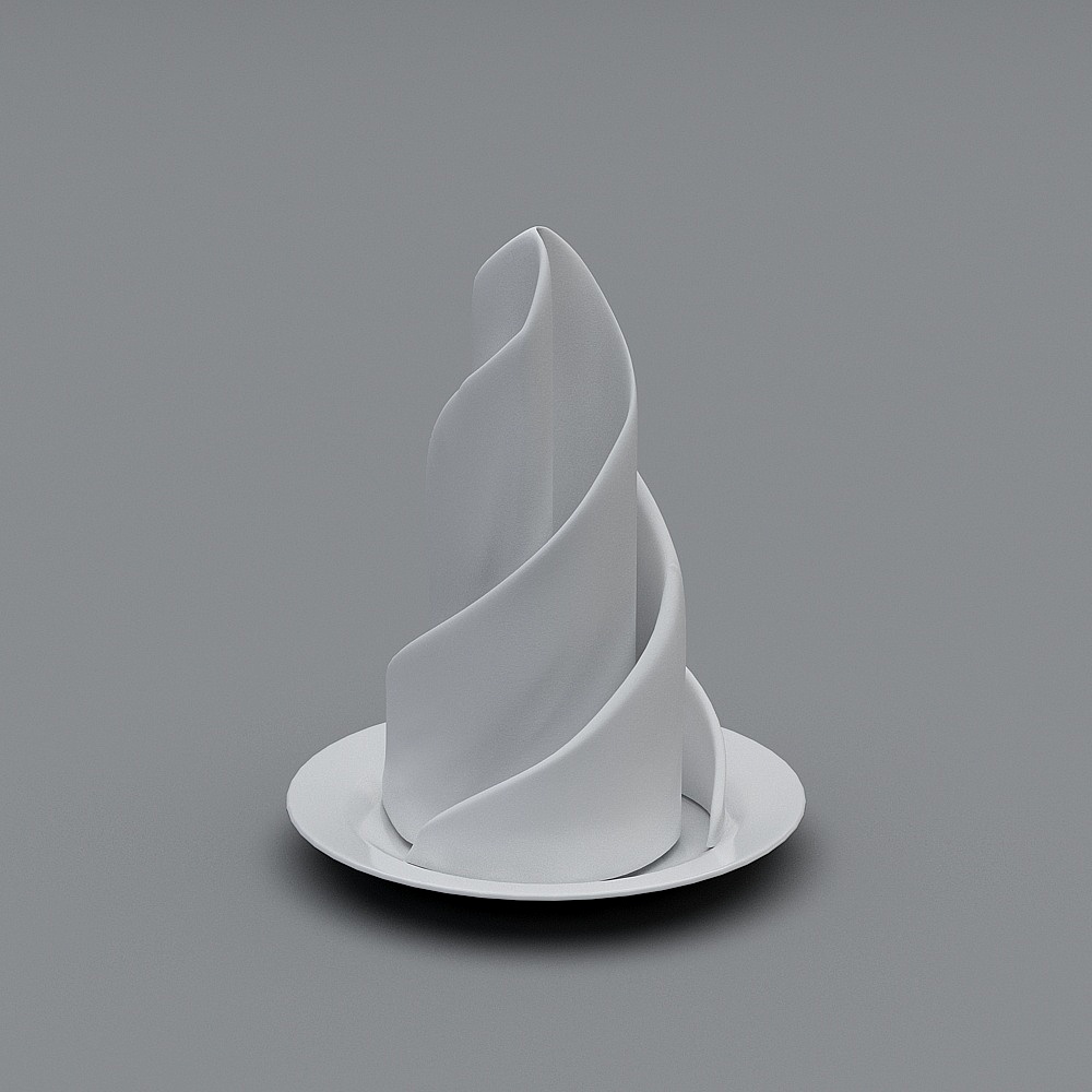 餐桌摆件3D模型