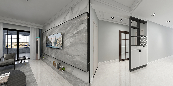 邢台晟达装饰有限责任公司-龙门国际3-1-104-装修设计方案