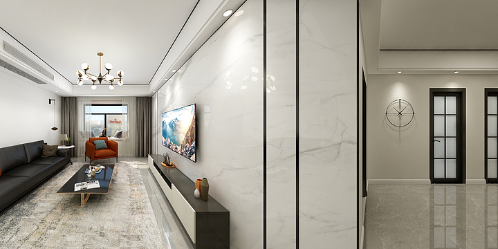 室内设计师张瑶-星河湾11-1-2003中户-装修设计方案