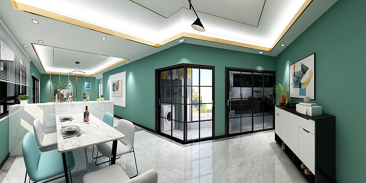 周不知-高总定制（青涩）轻奢-装修设计方案