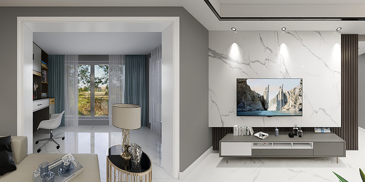 经纬度装饰-夹江新地国际一期24-1-702-装修设计方案