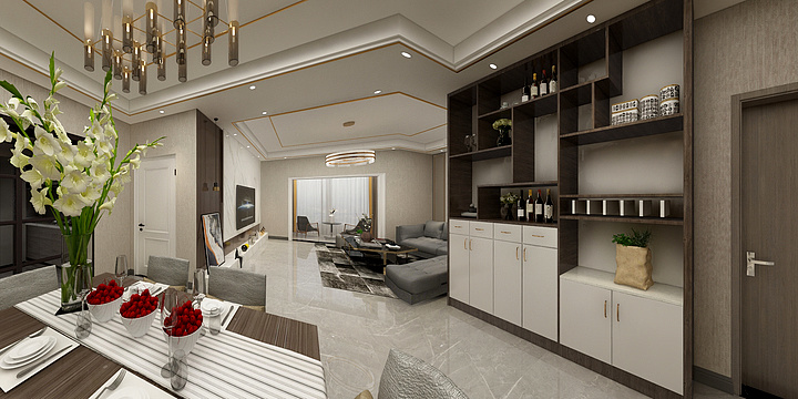 川渝第一深情-赵雅新区-装修设计方案