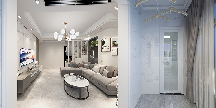 易木居士-金龙华城1202-装修设计方案