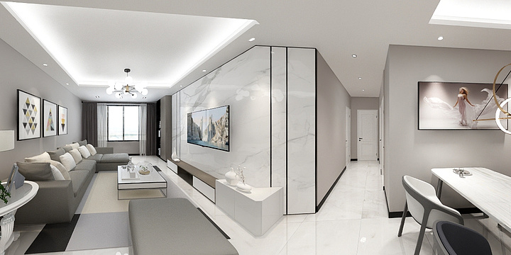 海之蓝-西安-装修设计方案