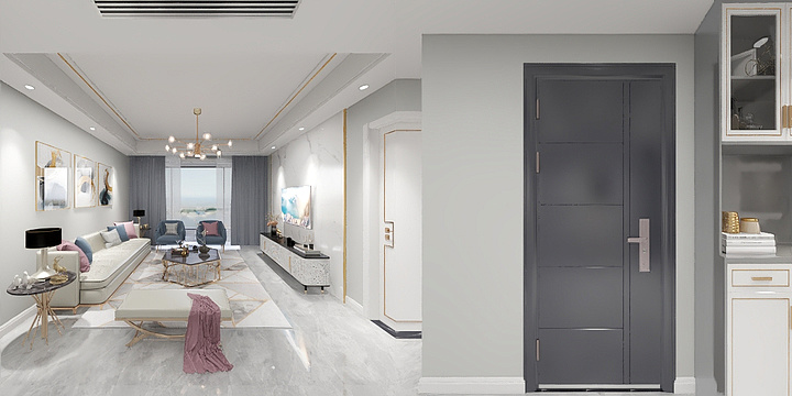 仲杰-锦绣华府7#803-装修设计方案