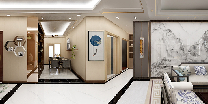 红纱白羽-贵和苑3#楼_t3(3) - 副-装修设计方案