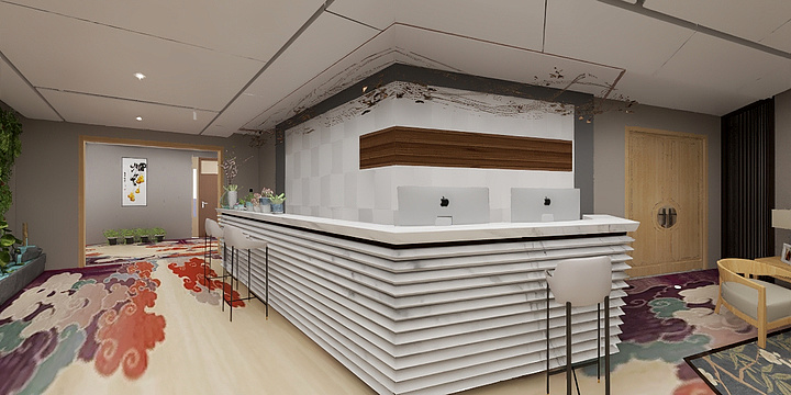 杨强-正阳足浴店-装修设计方案