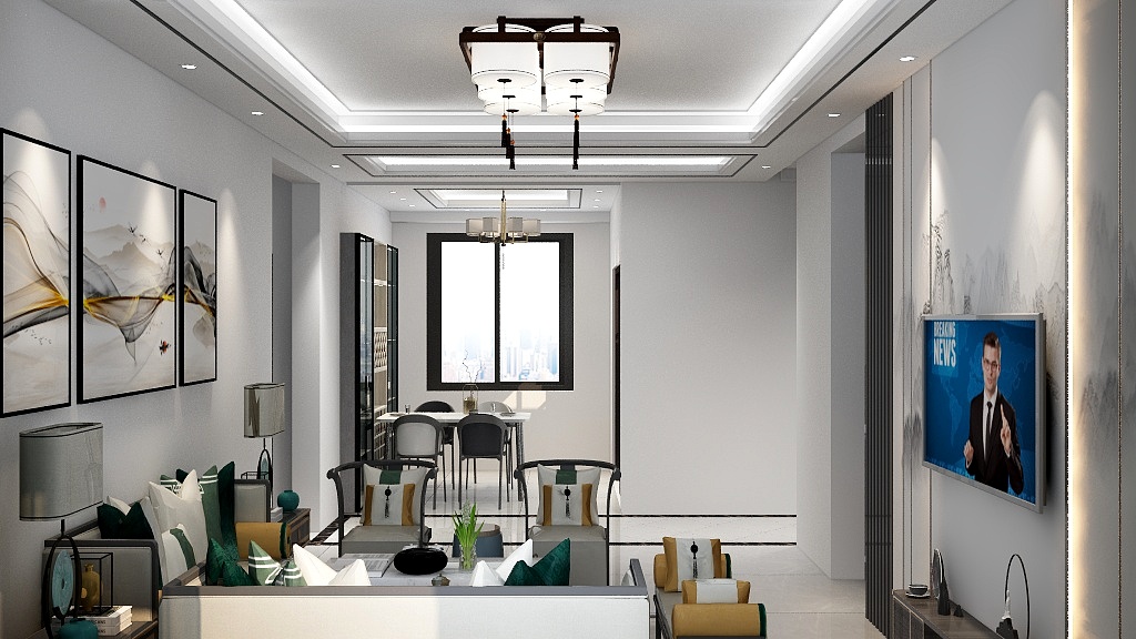 南宏设计-阿欣豪宅-装修设计方案