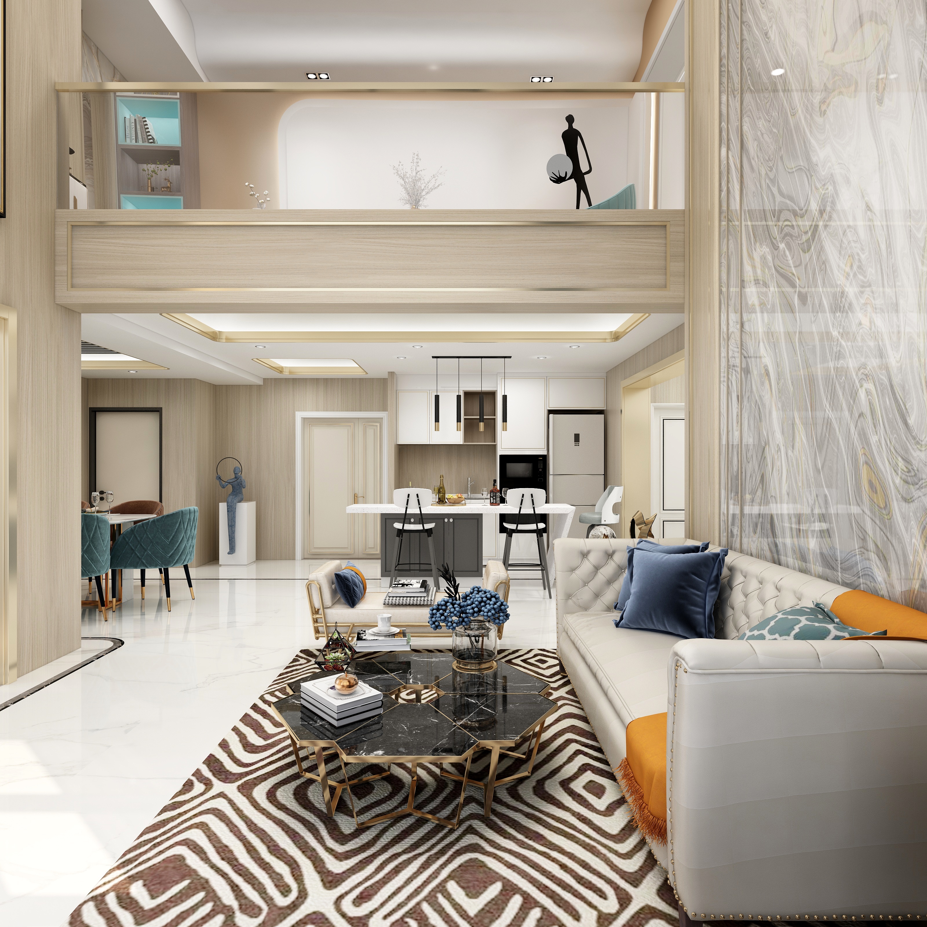 伊凡c-秋韵三叠-装修设计方案