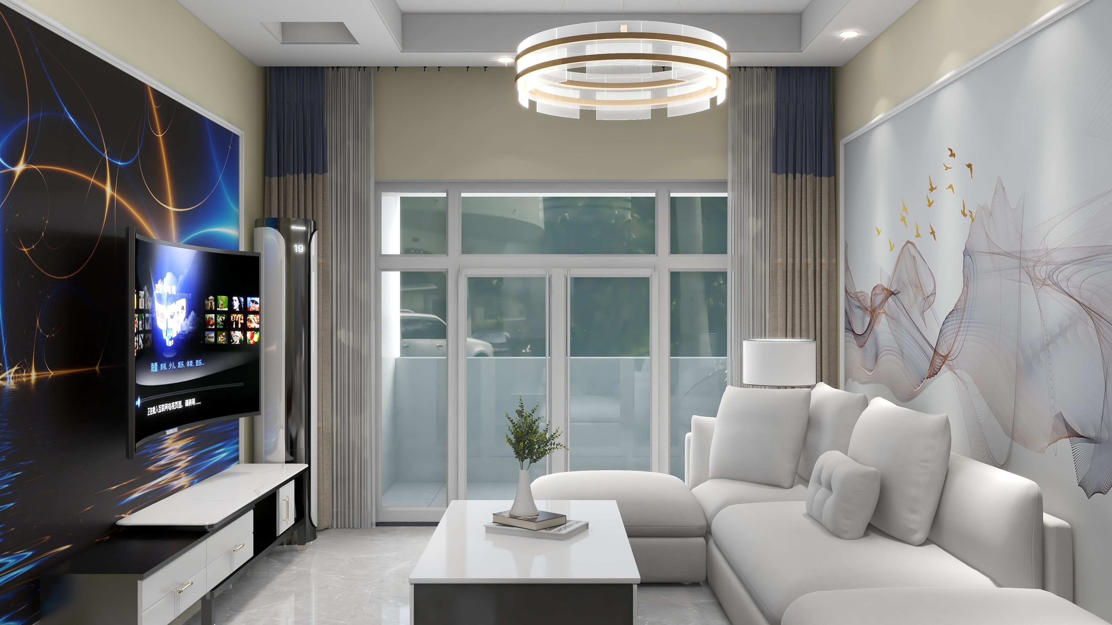 皖涵装饰-象屿都城怡园5号楼201（简约风）-装修设计方案