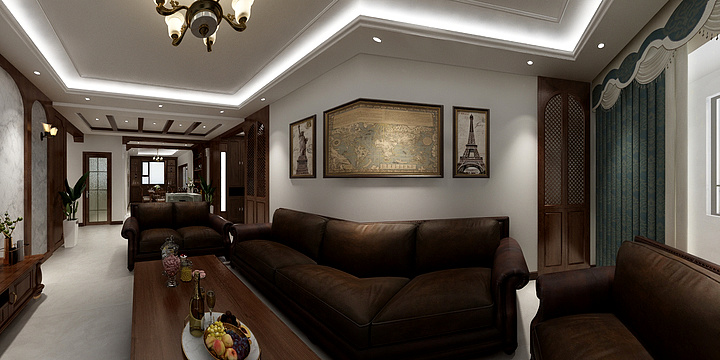 设计*效果图陈旺-嘉禾园三期3-1-801-装修设计方案