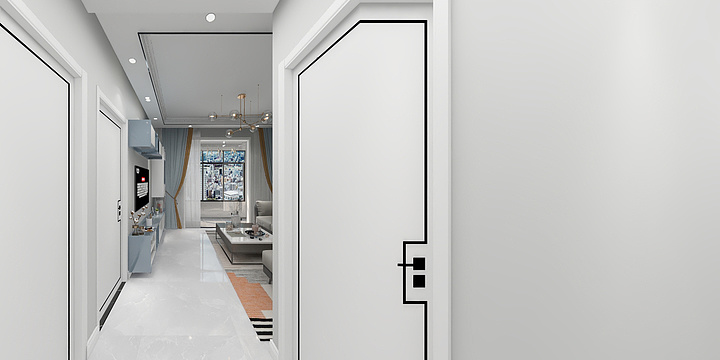 蓝胖子不是猫-新城壹号-旦旦-装修设计方案