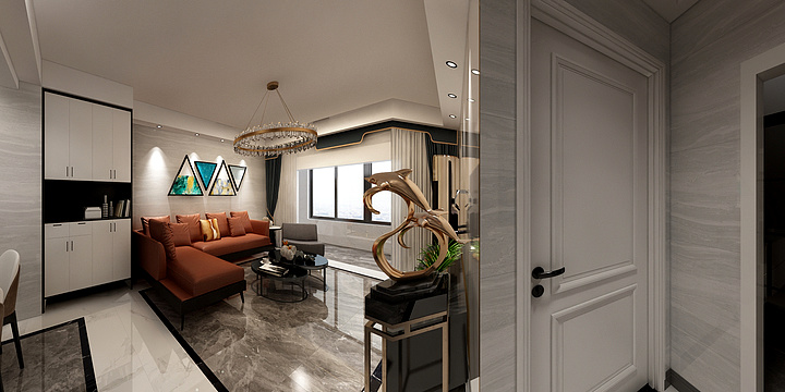 设计师涂雅芳-伍桥小区-装修设计方案