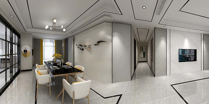 蓝色希望-城市之光-装修设计方案