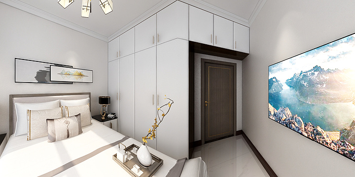 嘘o低调-天正润园c区10-703-装修设计方案