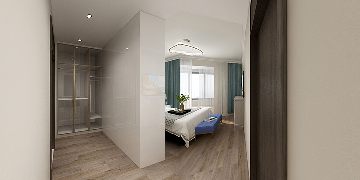 希伯来w-太原小镇126平米-装修设计方案