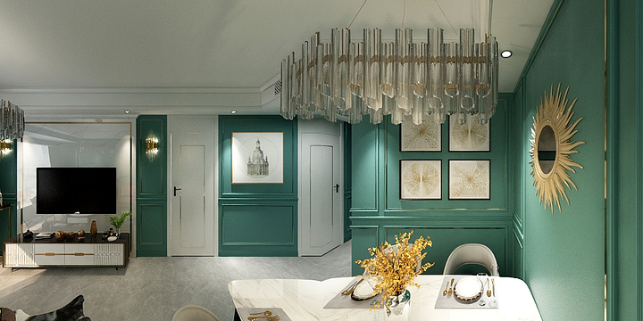 曹孝逸-客厅-装修设计方案