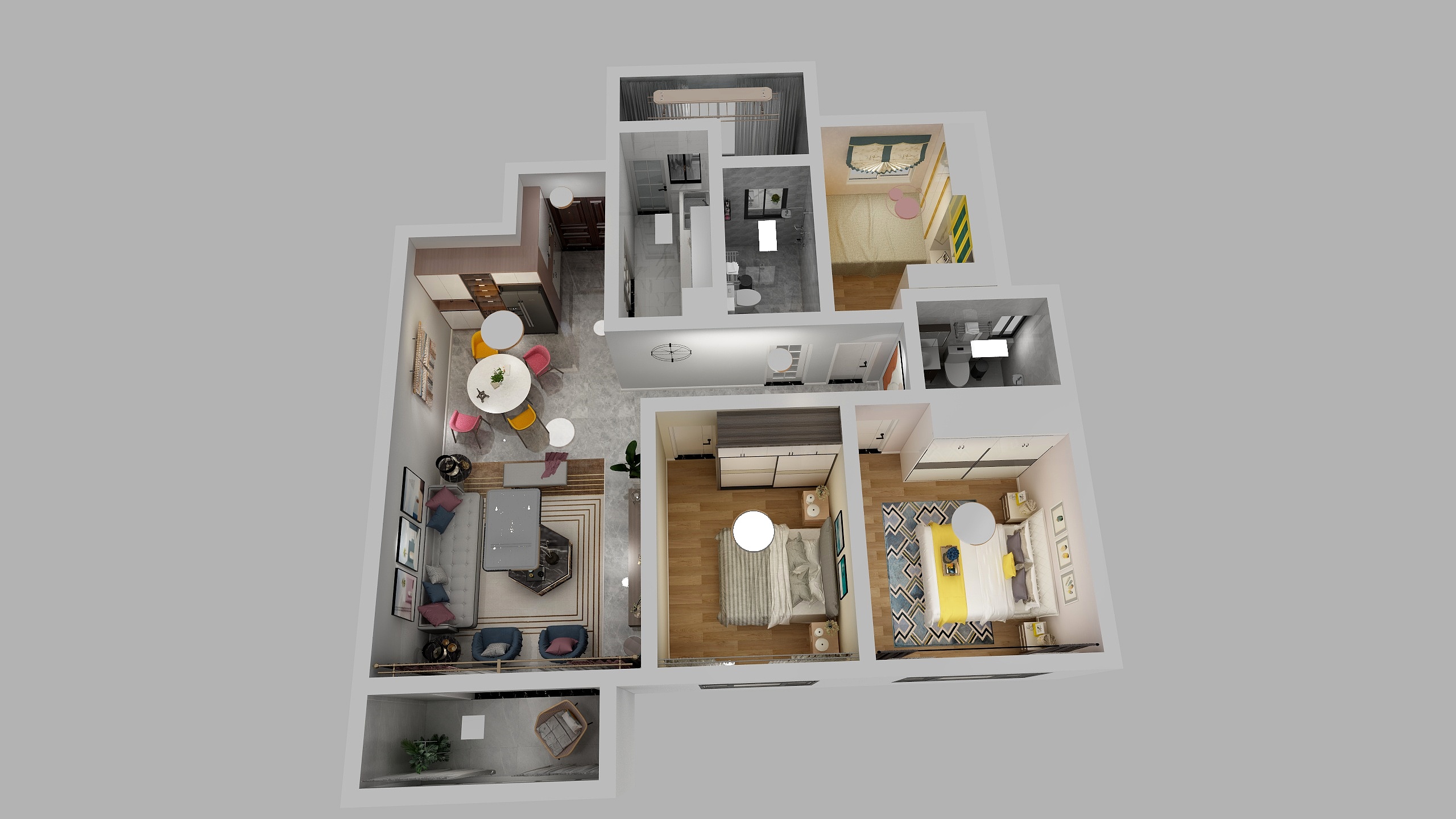 张海燕Design-汉强海德公园119苏-装修设计方案