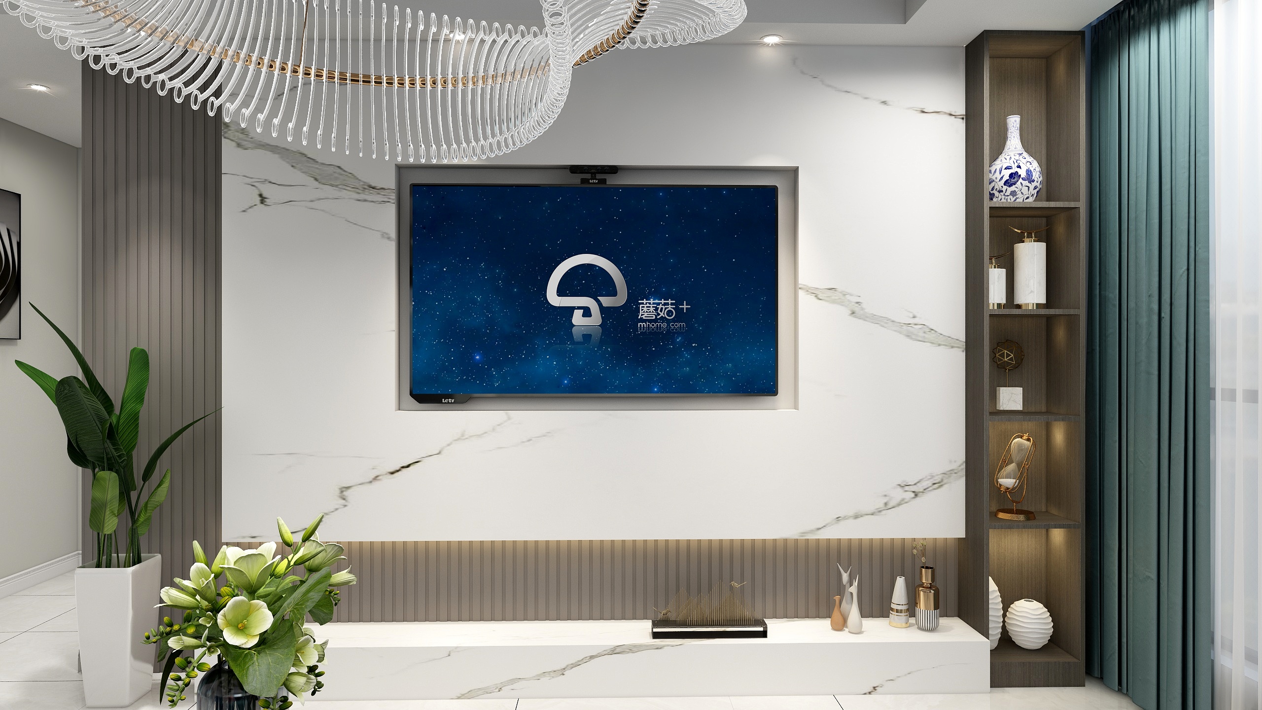 湖州青云装饰设计-中环5-1704-装修设计方案