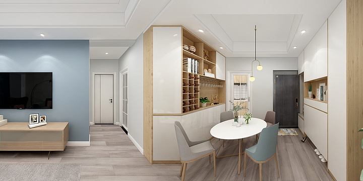 沈灵-北欧风格-装修设计方案