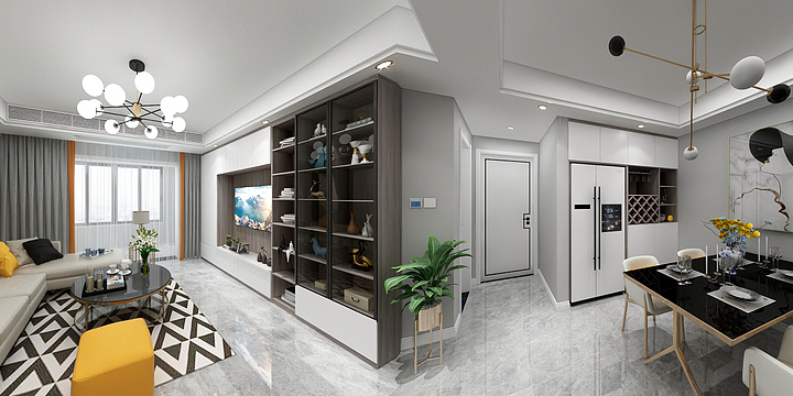 Zlyang-幸福学府2#1201-装修设计方案