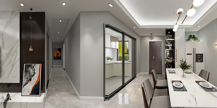 徐心雨-鸿坤98-装修设计方案