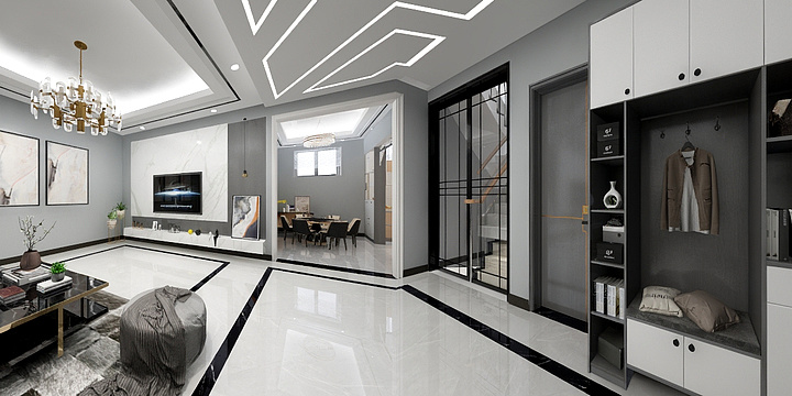 日鑫装修设计-堂恩家-装修设计方案