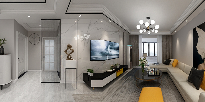 阮帅设计师-森林雨二期4#603-装修设计方案