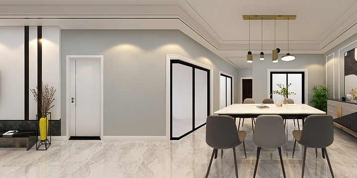 龙海辉-水岸北区周姐-装修设计方案