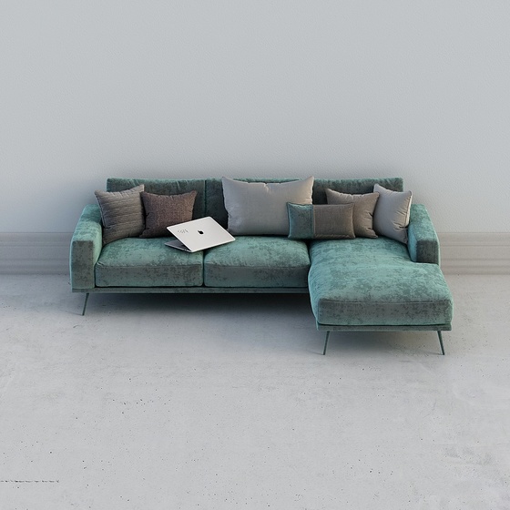 Minimalist Contemporary Modern Luxury Three-seater Sofas,Seats & Sofas,3-seater Sofas,Earth color