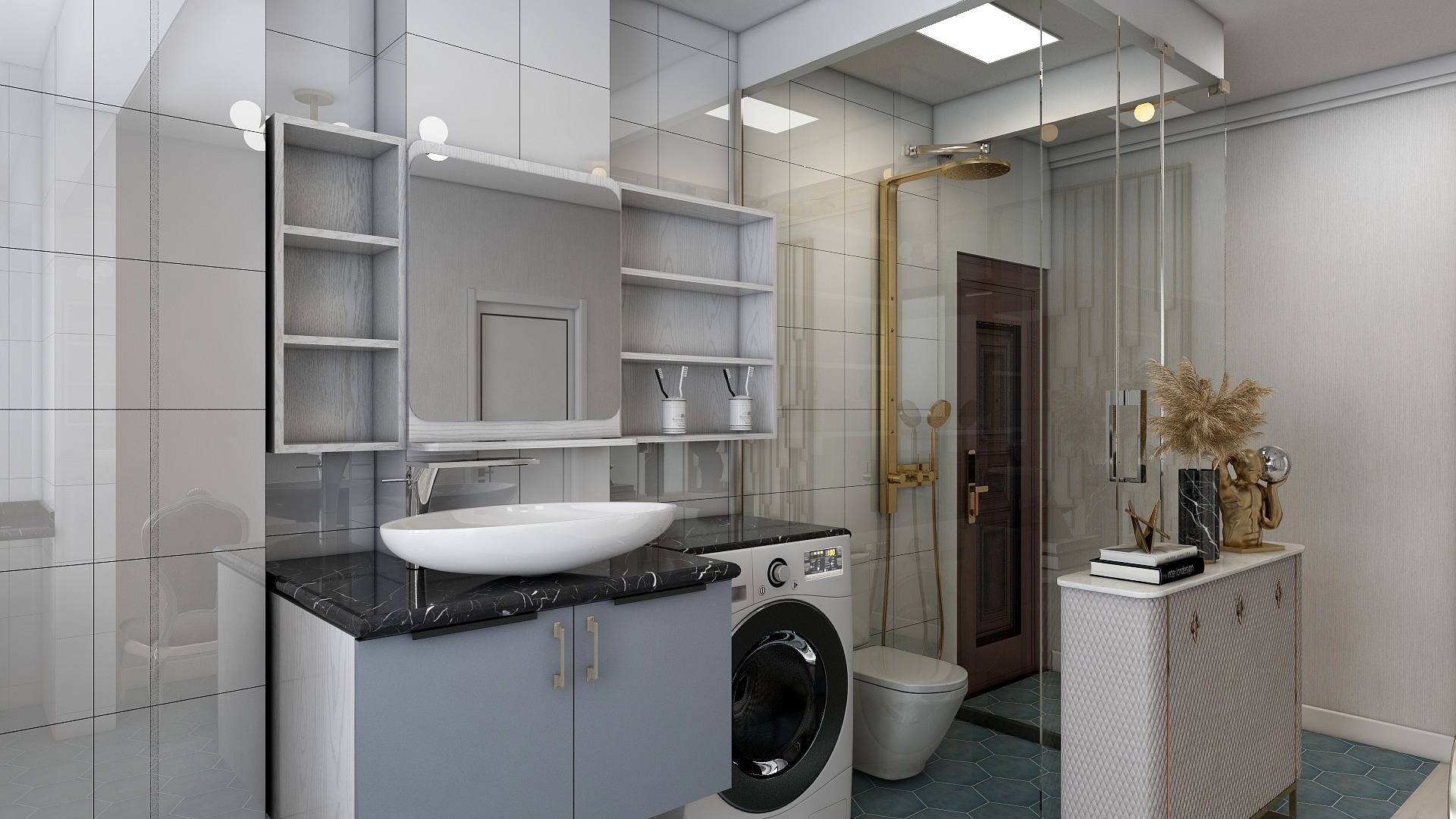 尚茗雅-水泥厂家属院-装修设计方案