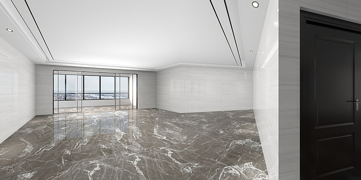 赣州市章贡区马可波罗瓷砖-公园大观1901-装修设计方案