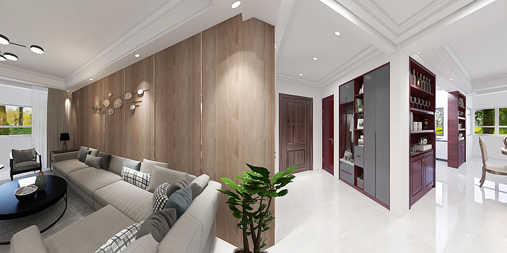 铭城装饰包奎奎-蓝岸公馆9栋-装修设计方案