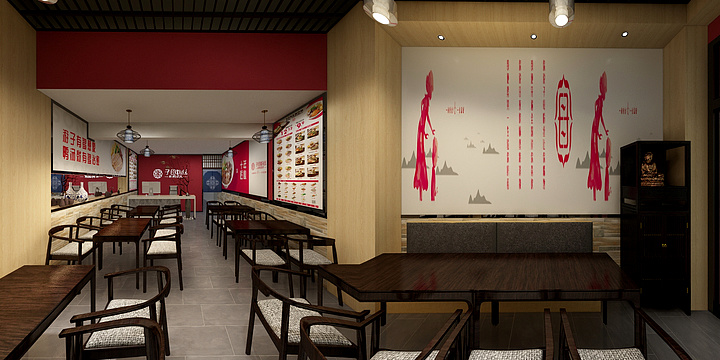 福建木木-漳浦子母粉丝连锁店-装修设计方案